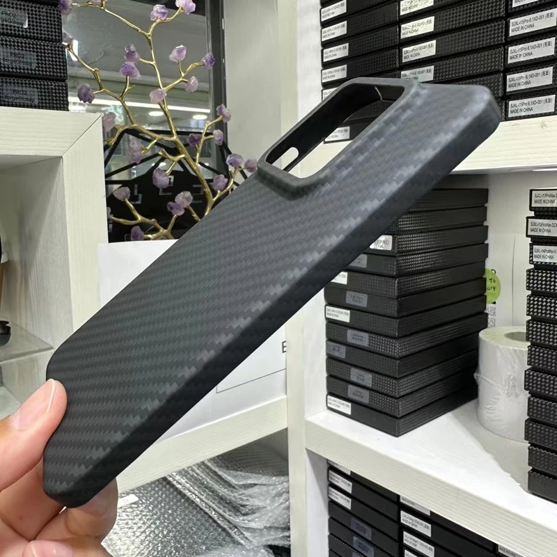 For Xiaomi 14,14 Pro Case Real Kevlar 1500D Ultra thin Anti-Slip Genuine Aramid Fiber Slim Cover for Xiaomi Mi 14