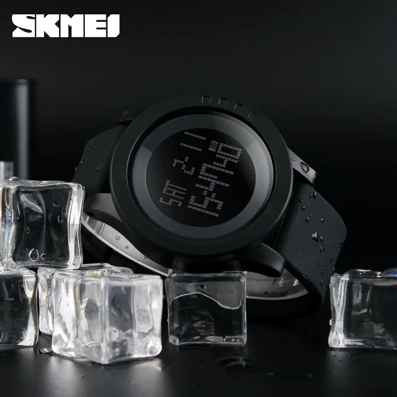 SKMEI Waterproof Alarm Calendar Watches relogio masculino Sport Watch Men LED Large Dial Digital Watch 1142 4