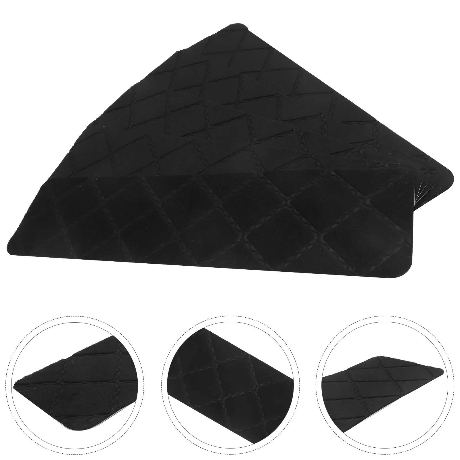 

5 Pcs Self Adhesive Stair Mat Carpet Treads Pedalboard Runner for Carpeted Stairs Hemming