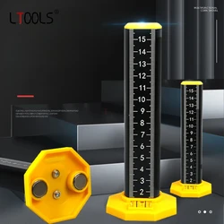 High Precision Aluminum Alloy Double-sided Equal Height Horizontal Positioning Ruler Tile Laying Horizontal Line Leveling Tool