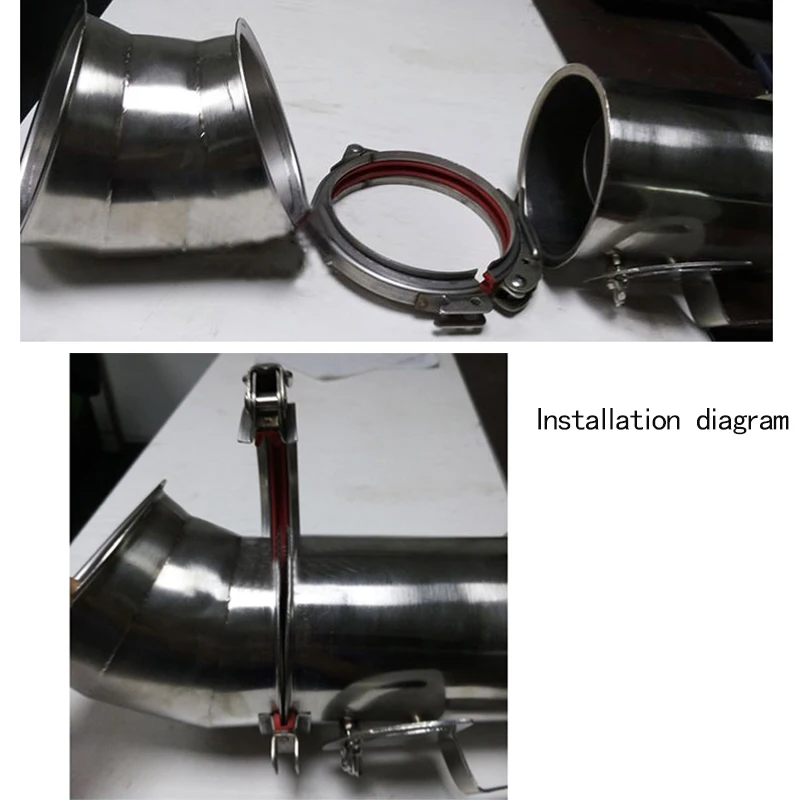 Lot De 10 Sangles De Tuyau Rigides à Deux Trous, Clips De