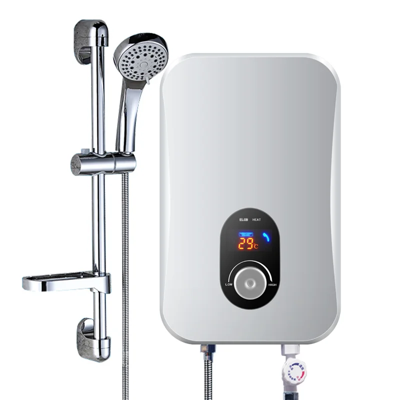Domestic Low Power Smart Bathroom Bidet Instent Instantaneous Tankless  Instant Electric Shower Hot Water Heaters For Shower - AliExpress