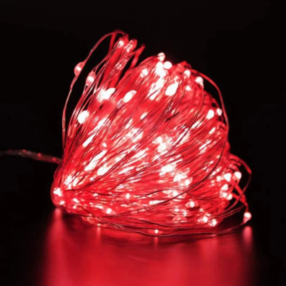 LED Light String Outdoor Fairy Light Christmas Light Waterproof Copper Wire String Light for Wedding Christmas Garland Decor