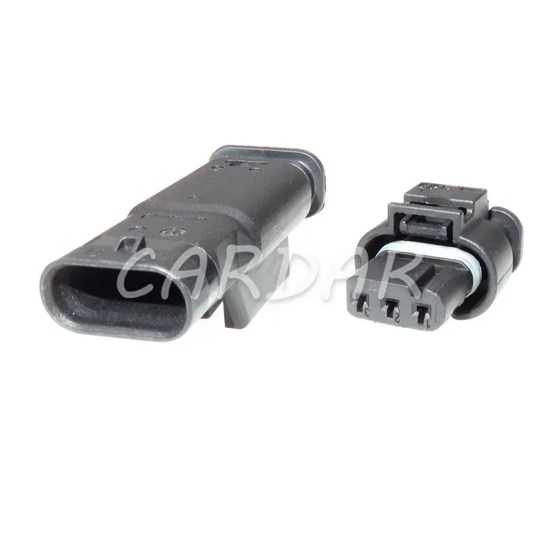 

1 Set 3 Pin 872-858-541 Reversing Radar Detector Conenctor Electric Socket Waterproof Camshaft Sensor Plug For VW Touareg