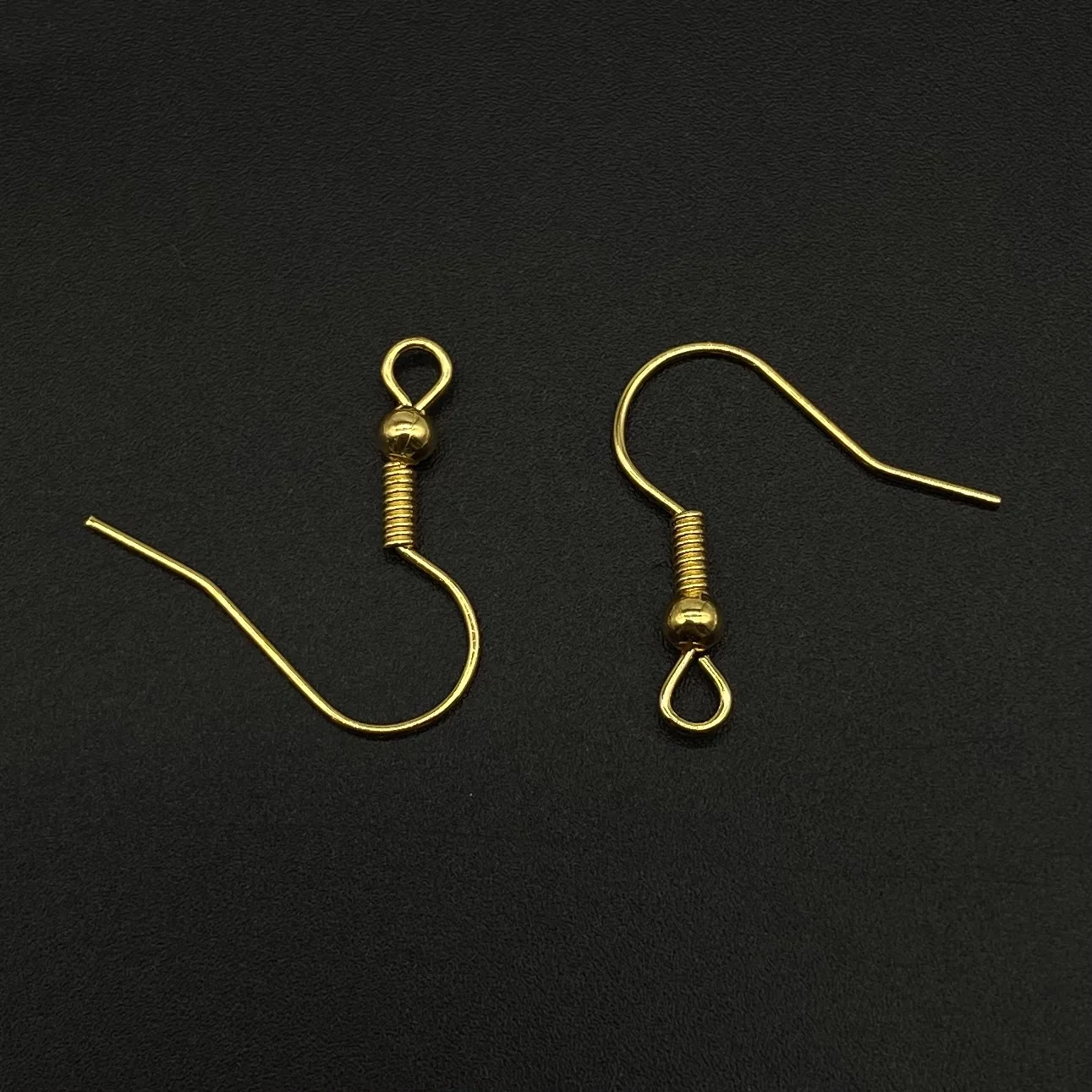 50pcs/lot 20x17mm Gold Color Silver Color Ear Hooks Earrings Clasps Findings Jewelry Making Accessories Earring DIY