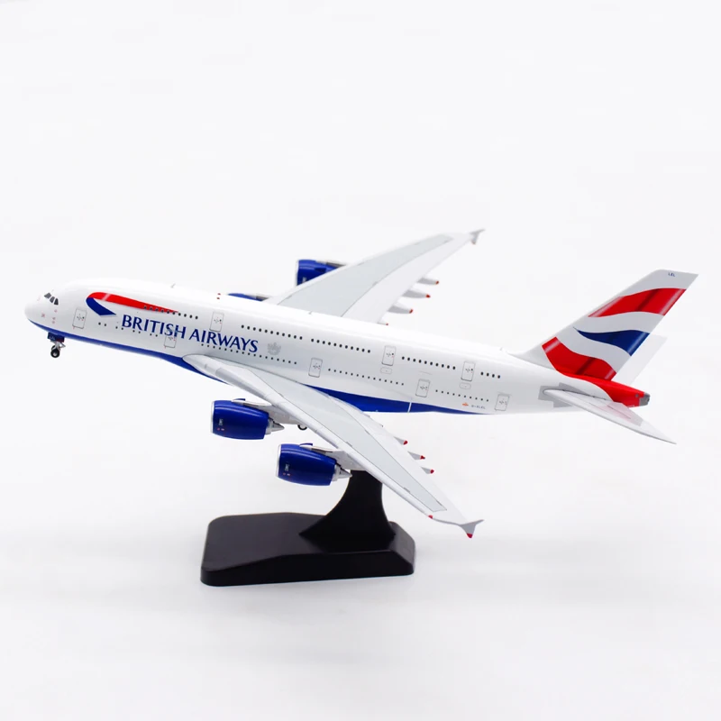 

British Airways A380 Civil Aviation Airliner Alloy & Plastic Model 1:400 Scale Diecast Toy Gift Collection Simulation Display