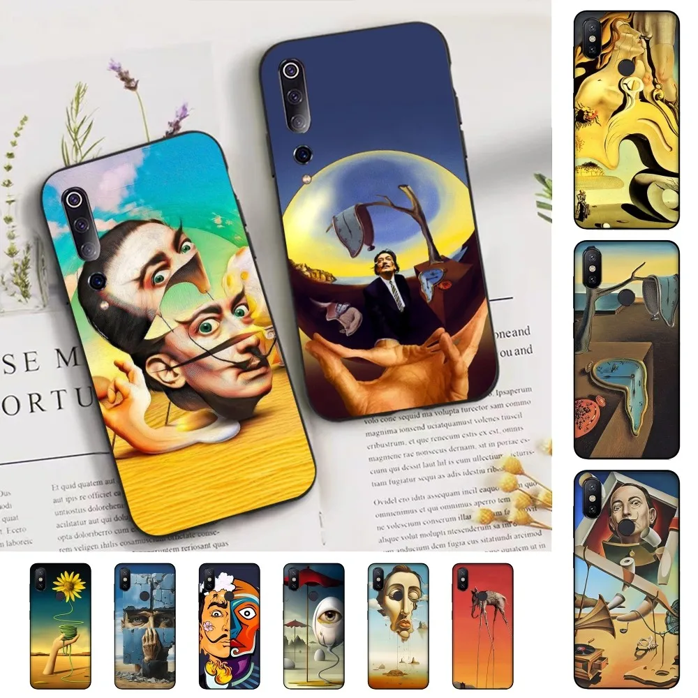 Custodia Per Telefono Art Salvador Dali Per Xiaomi Mi 5X 8 9 10 11 12 Lite Pro 10T Pocox3Pro Pocom3 Note 10 Pro Lite