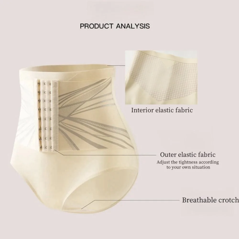 Description Picture 6 of itemHigh Waist Slimming Shapewear Buckle Shapers Seamless Panties Women Lingerie Belly Contracting Tummy Control Underpants