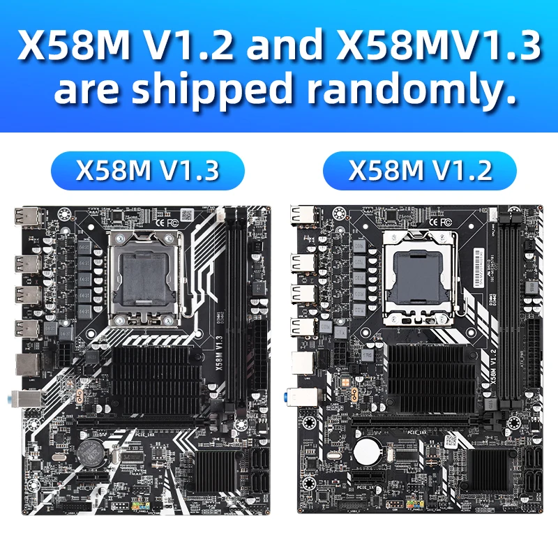 Kit de carte mère X58 PC, mémoire DDR3, LGA 1366, canal touristique, carte  mère d'ordinateur, prise en charge E5640, 32 Go de RAM, USB 2.0, 1600MHz -  AliExpress