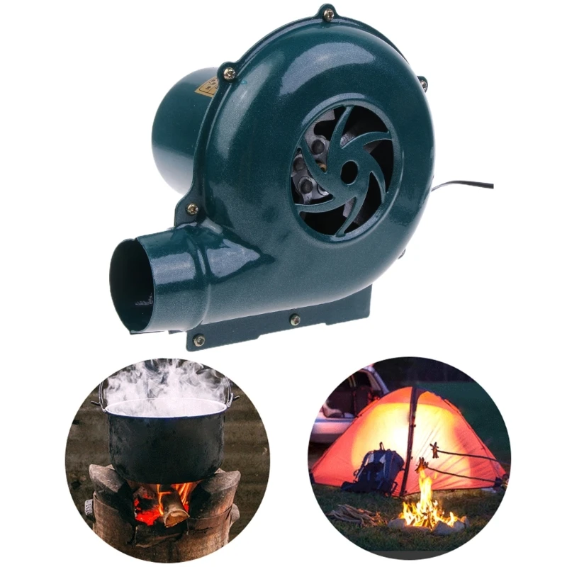 

BBQ Fan Portable Air Blower AC100-240V Adjustable Speed 4000RPM Charcoal Chimney Starter for Barbecue Picnic Camping 2023 New