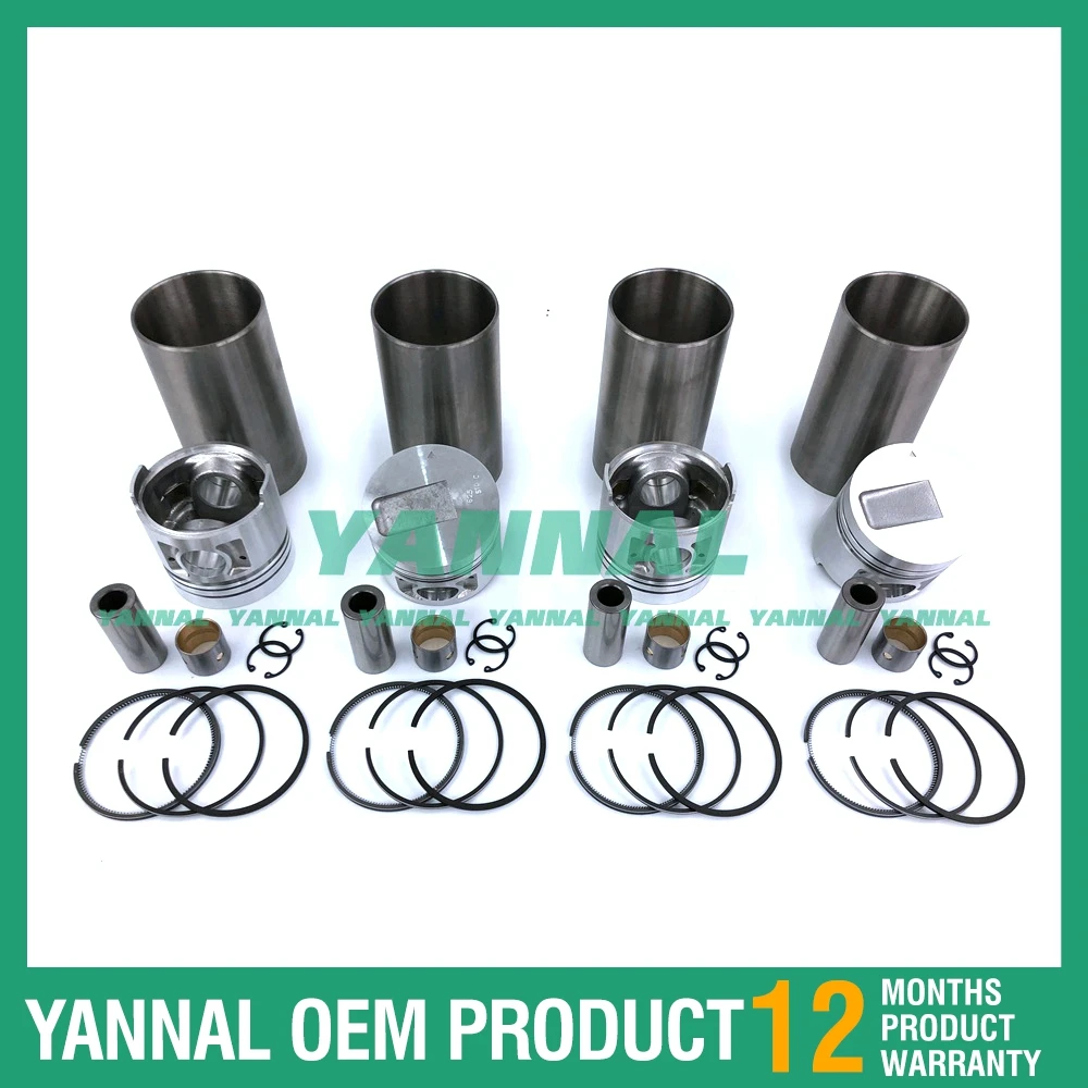 

Cylinder Liner Kit For Mitsubishi S4Q Excavator Engine Parts