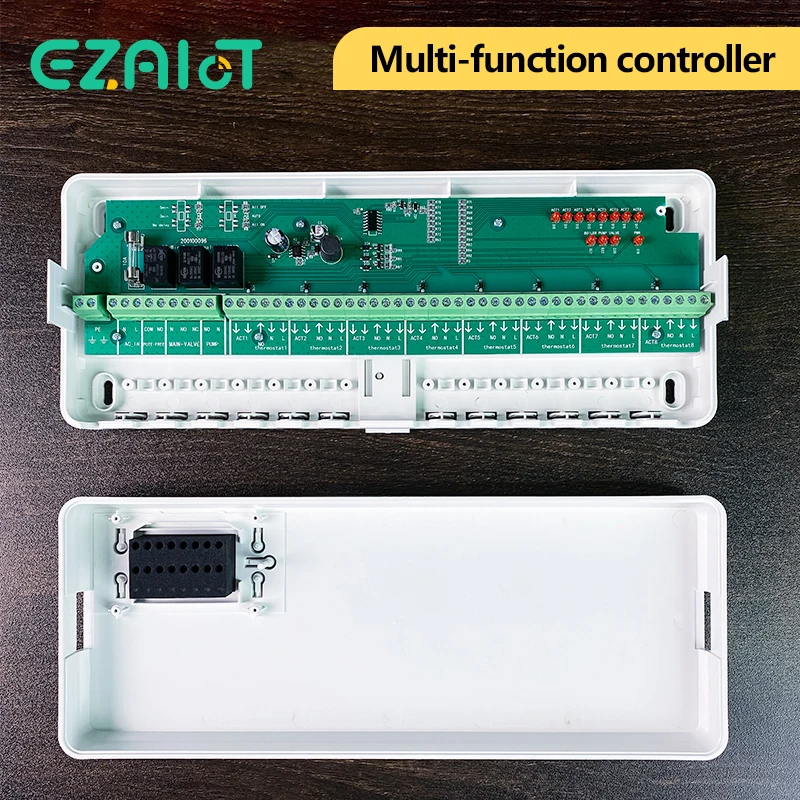 Smart WiFi Hub Controller 8-Channel Concentrator Gas Boiler