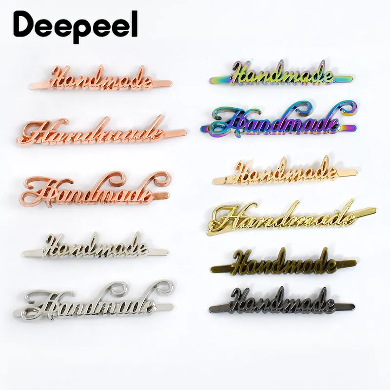 

10Pcs Bags Labels Buckles Handbag Decorative Tag Metal Handmade Clasp Garment Backpack Purse Luggage DIY Hardware Accessories