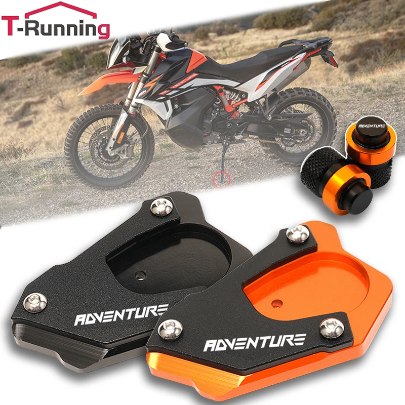 For KTM 790 Adventure R S 2019 2020 890 ADV R 2021 2022 Motorcycle Accessories Kickstand Side