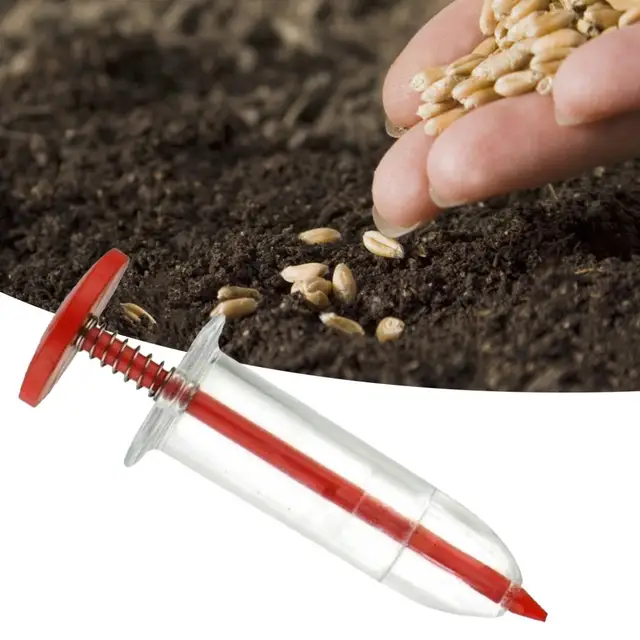 Munka-Savin Vetőmagok Diseminátorok Gyakorlati Sajtó Típusú Vetés Adagoló Ergonómikus Kézikönyv - Image 4