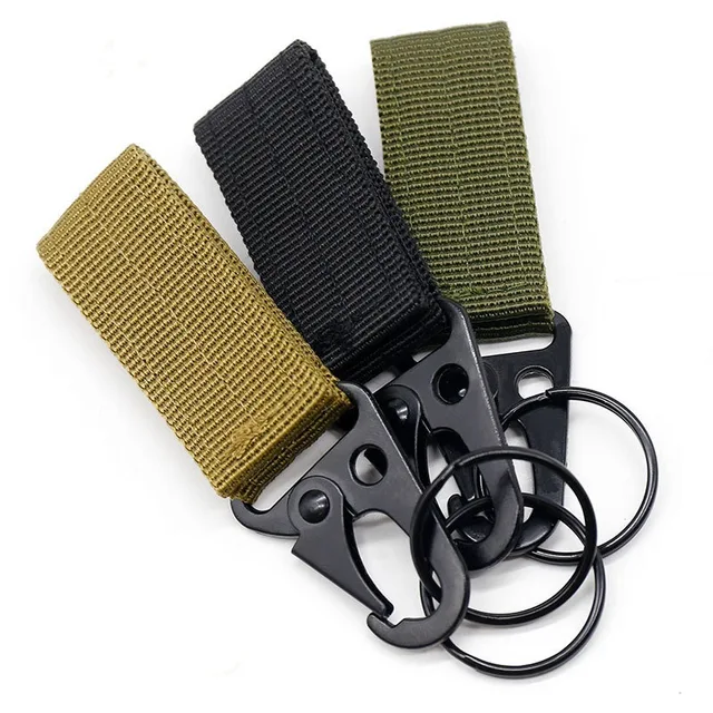 1-3pc Tactical Molle Keychain Hooks 1