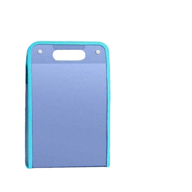 File Bag Multi-layer Satchel Test Paper Clip Paper Storage Bag for Primary School Student Test Storage and Organization
