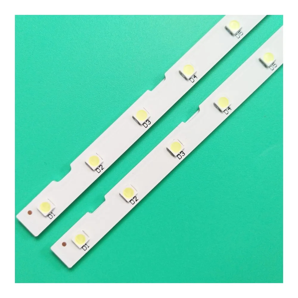 LED Strip, 2 pcs., for Samsung UE55NU7100, UN55RU7100, UA55NU7200, UE55RU7120U, UE55NU7370, UE55NU7455, UE55NU7102, UN55NU7095