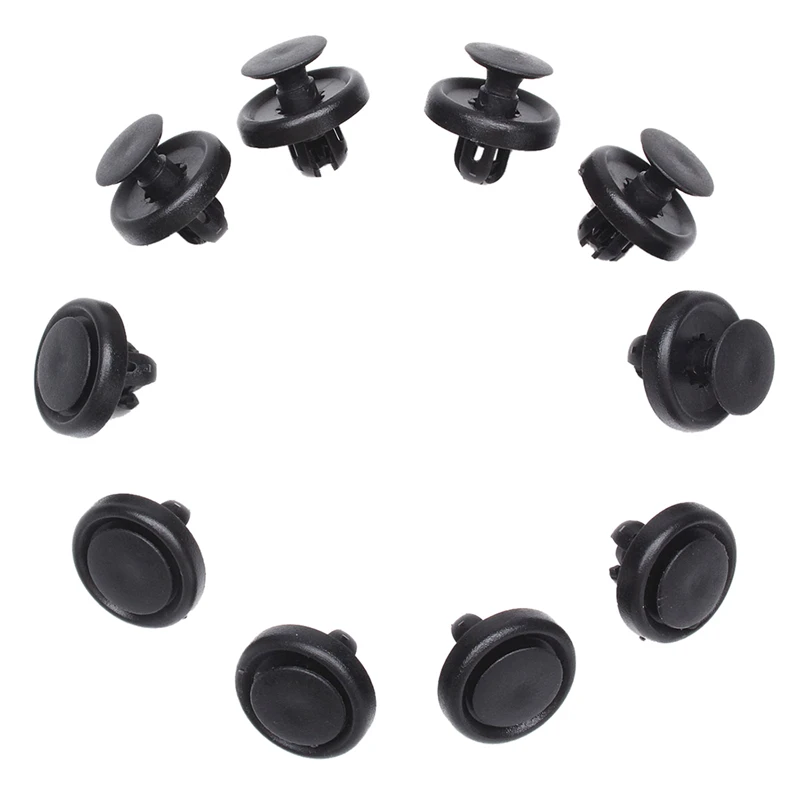 

10x7 мм бампер отделка Клип панели для Toyota Lexus крышка двигателя