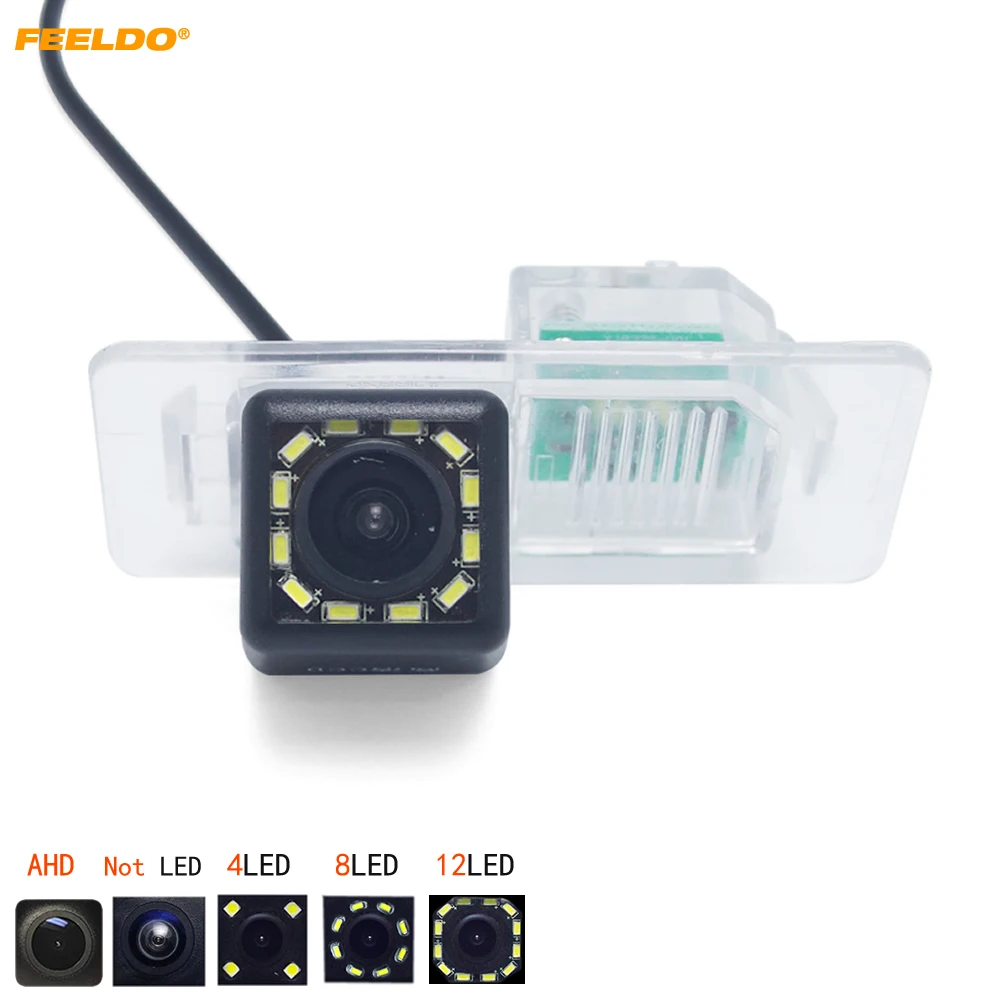 

FEELDO Special Backup Car Rear View Camera AHD With 4LED/8LED/12LED for BMW X6(E71/E72) 2008-present Parking Camera #HQ4603