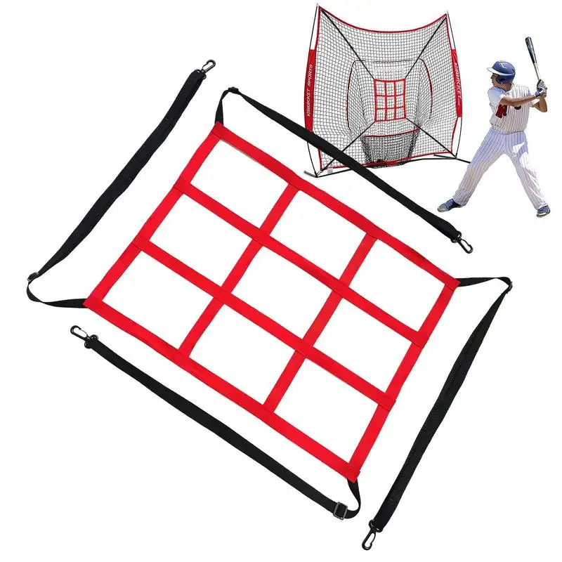 

Baseball Training Net Batting Target Net For Softball Practice Polyester Material Outdoor Training Device For Gym Home Park And