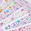 Glitter Face Stickers for Children Rhinestones for Eyes Face Diamonds Bright Stickers Festival Makeup Jewels Stickers ZS006 5