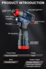 16.8V Brushless 70N.m Electric Cordless Drill 160N.m Impact Driver Screwdriver Household Multifunction Hit Power Tools 3