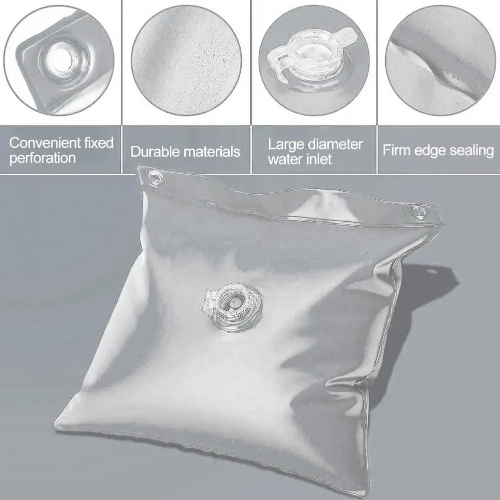 

Debris Prevention Pool Water Bag Premium Hanging Bags for Above Ground Winter Pool Cover Heavy-duty Leak-proof Water Tubes 8pcs