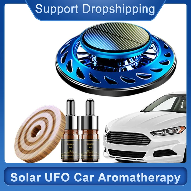 Auto Lufterfrischer, Solar Aromatherapie Diffusor, UFO Styling