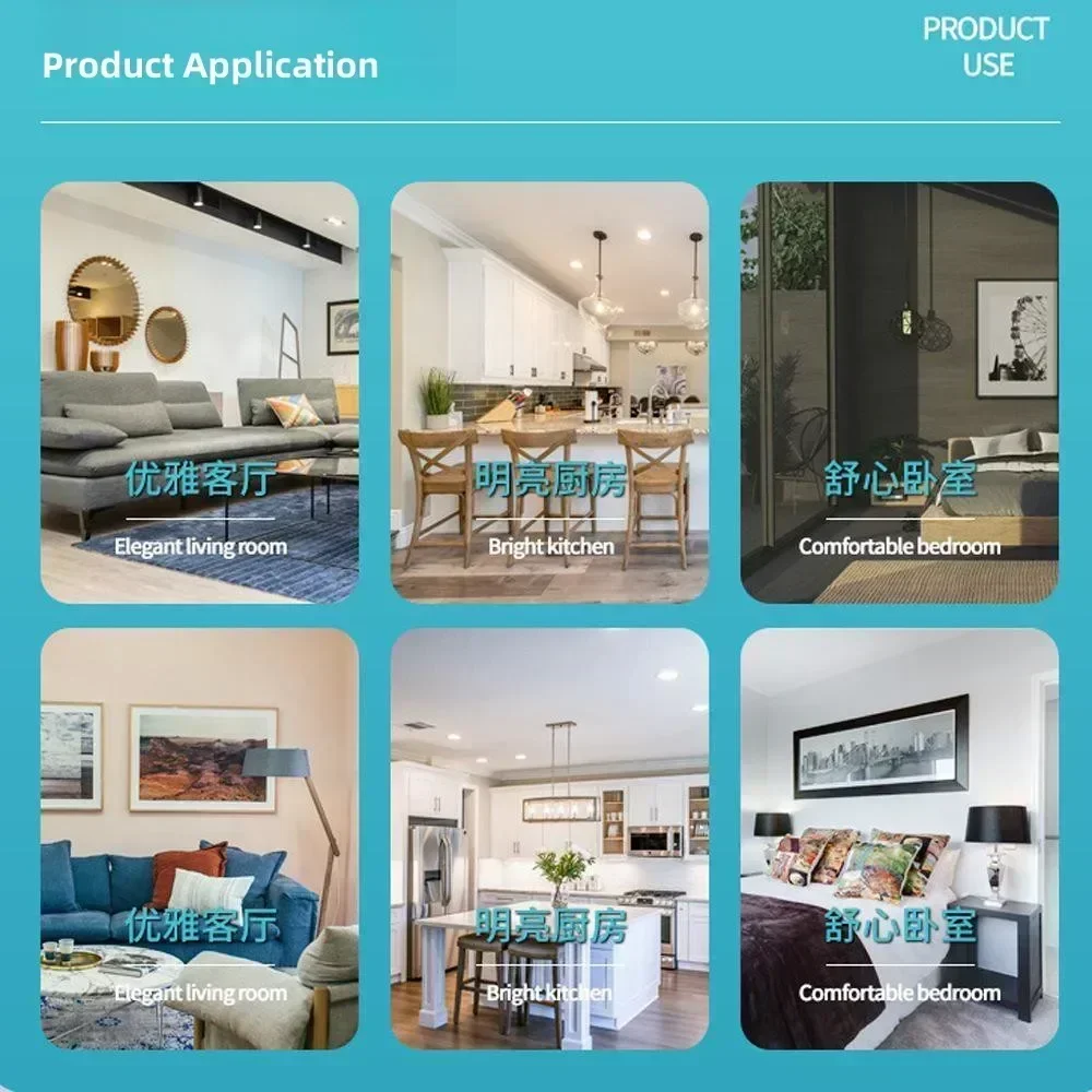 Description Picture 4 of itemSmart 3 In 1 Ceiling Fan With Remote Control Lighting E27 Conversion Base 85-265v Lighting Base Suitable for Bedroom and Living