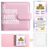 30 Envelope Challenge Binder, Savings Challenges Sheets Budget Binder With Cash Envelopes, Savings Challenges Binder 1