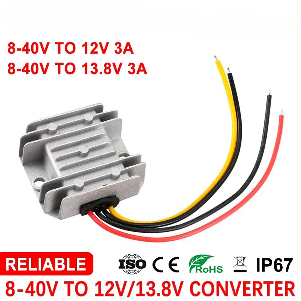 Universal Adjustable Voltage Boost Buck Converter Stabilizer Power Supply
