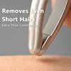 Premium Round Head Tweezers for Eyebrow & Facial Hair Removal Seamless Clips Short Hair Precision Beard Clip 1