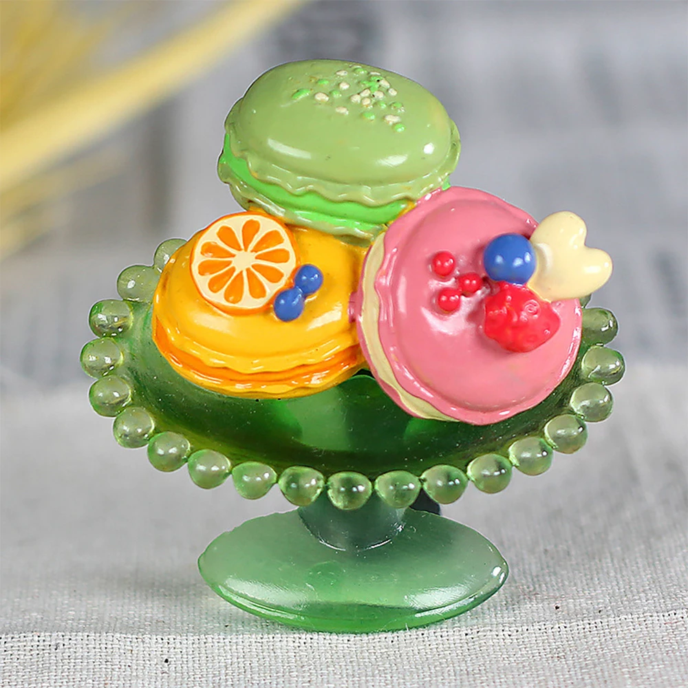 Creative Cartoon Afternoon Tea Food Resin Three-Dimensional Design Refrigerator Stickers Magnetic Message_voghion.com