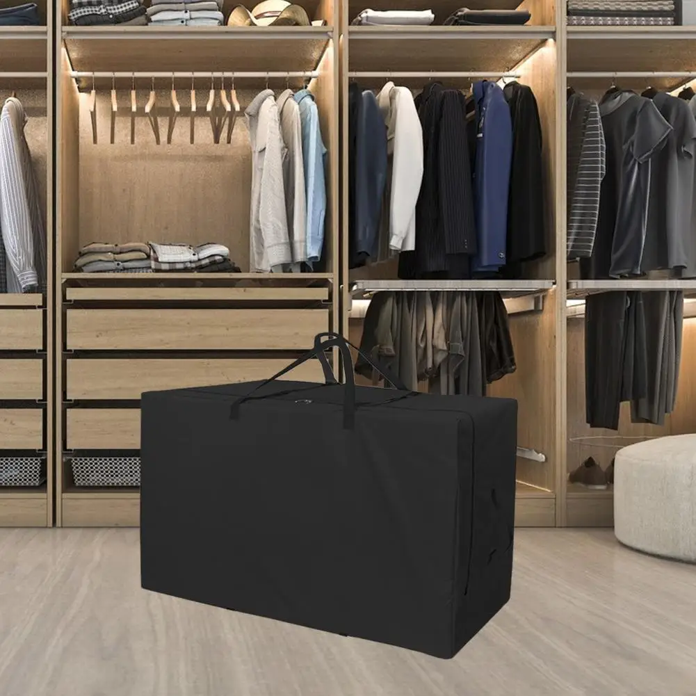 Folding Mattress Storage Bag Oxford Cloth Dust-proof Portable Handle Trifold Mattress Bedding Clothes Organizer Pouch Carry Case 2