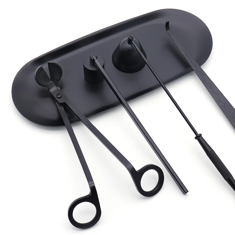 Candle Extinguishing Tool Black Metal Candle Extinguisher Candle Wick