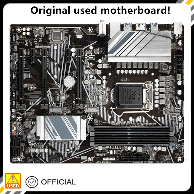 Per Z590 D Originale Usato Desktop Intel Z590 128Gb Ddr4 Scheda Madre Lga 1200 I7/I5/I3 Usb3.0 Sata3