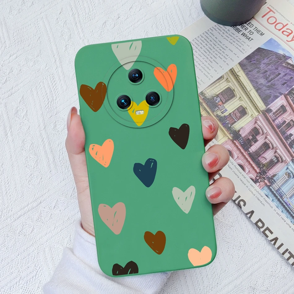 Premium Phone Case with Enhanced Camera Protection - Soft Liquid Silicone Bumper Cover for Huawei Honor Magic Series