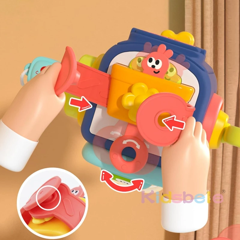 6 in 1 Motessori Toddlers Activity Toys Cute Penguin Hand Catching Ball Educational Toy Learning Sensory Fine Motor Skills Gifts 5