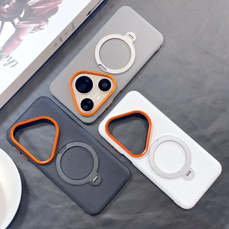 Durable Anti-Slip Magnetic Bracket Case with Shockproof Bumper