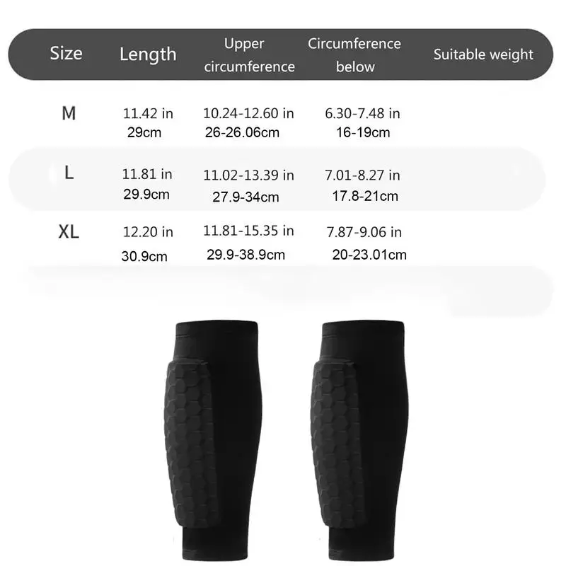 Ski Shin Pads Ski Shin Guards Socks Women Honeycomb Breathable Guards Soccer For Sports For Kids And Adults