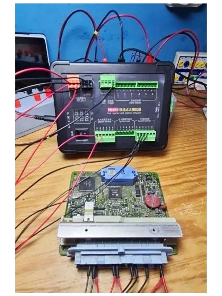 PD60 + Fuel Injection Ignition Simulator ECU Maintenance Platform Testing Equipment For Gasoline And Diesel Vehicle Computer Boaer