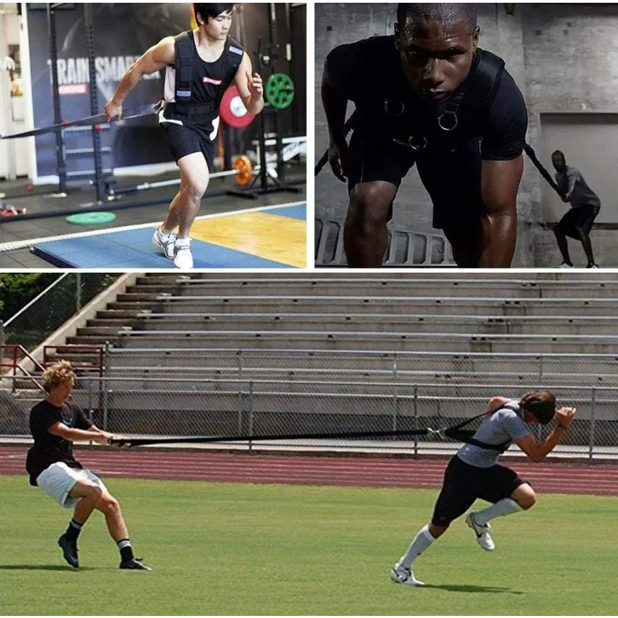 Resistance Training Rope Explosive Force Bounce Physical Training Resistance Rope Improving Speed, Stamina and Strength