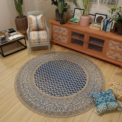 

12443 New Nordic Tie-Dye Carpet Wholesale Plush Mat Living Room Bedroom Bed Blanket Floor Cushion for Home Decoration