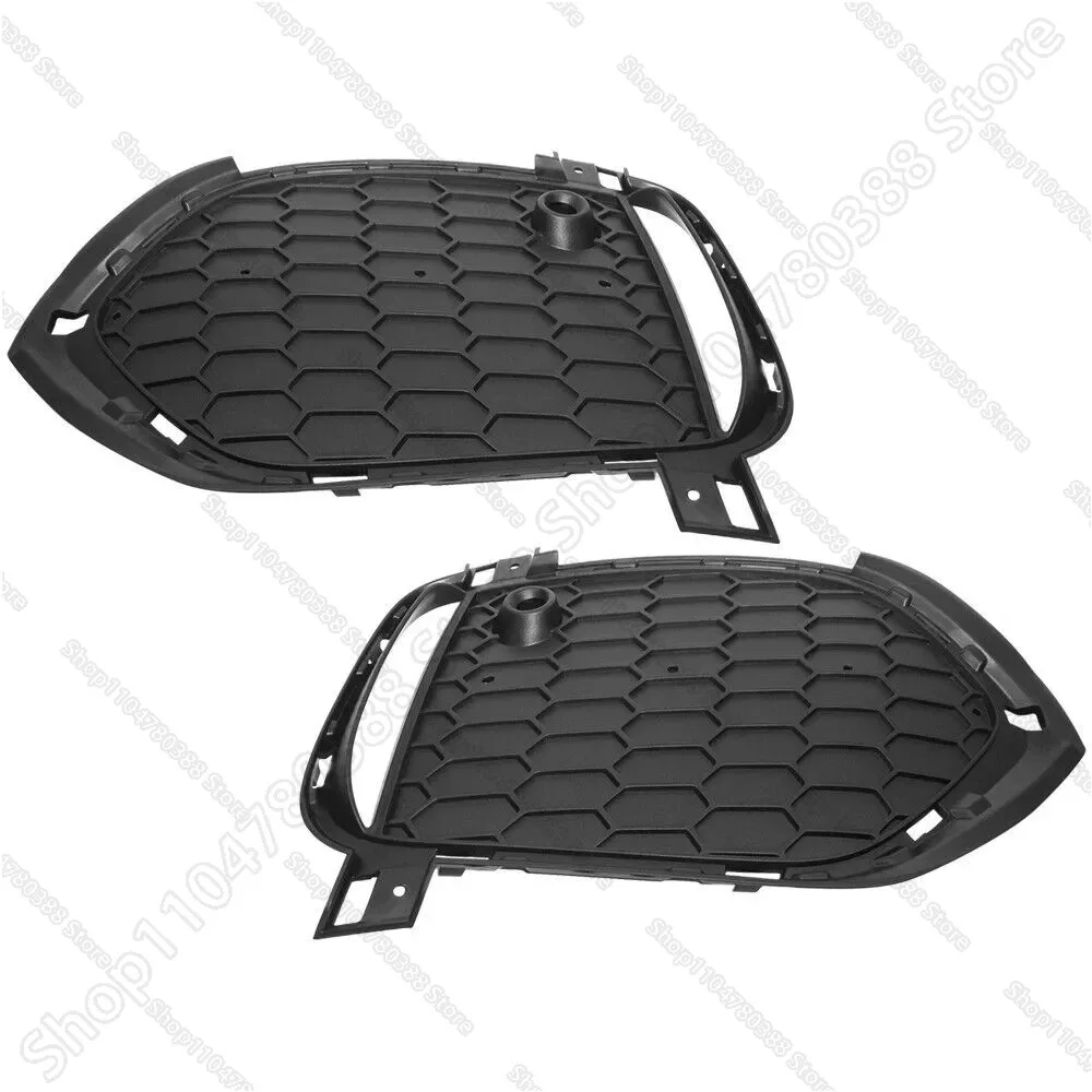 2014-2018 BMW X5 35i 35ix 35dx 40ex 50ix (F15)용 프론트 범퍼 안개등 그릴 커버 (51118064635 51118064636)