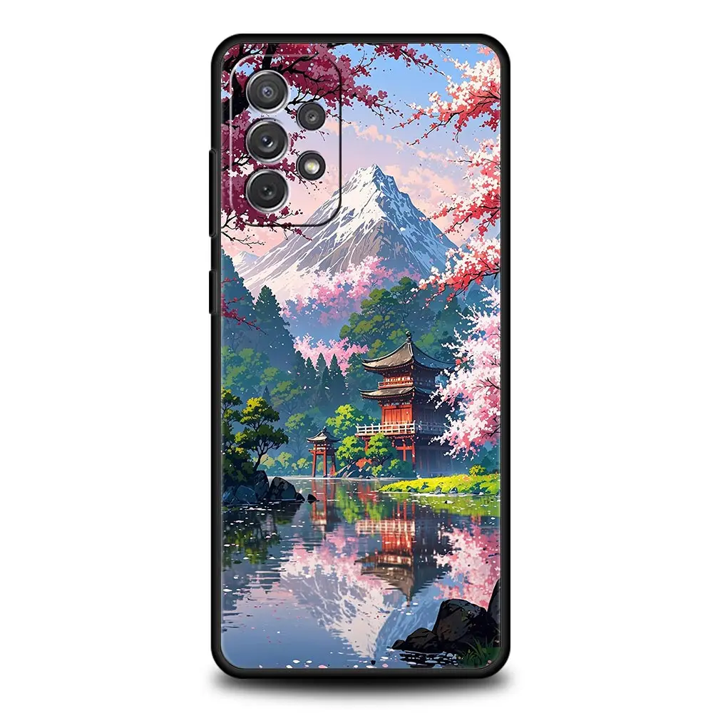 Japanese Anime Landscape Art Phone Case Cover