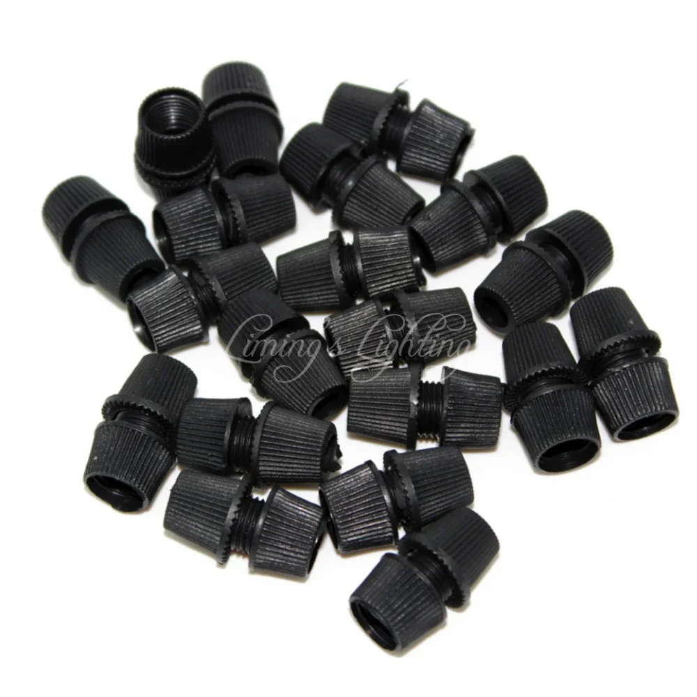 20pcs/LOT Wire Lock Grip Clamp Gland Pendant Light Socket Connect Light Accessories Lamp Tooth Tube Electric Wire Cord Fastening