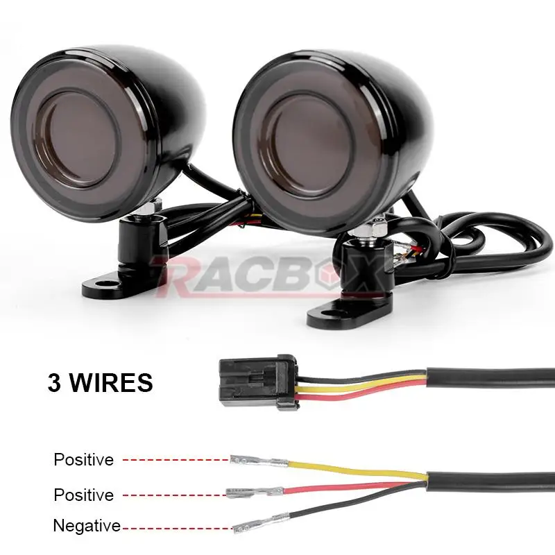 Motorcycle LED Turn Signal Lights DRL Indicators Flasher For Dyna Softail Sportster 883 1200 led daytime running lights