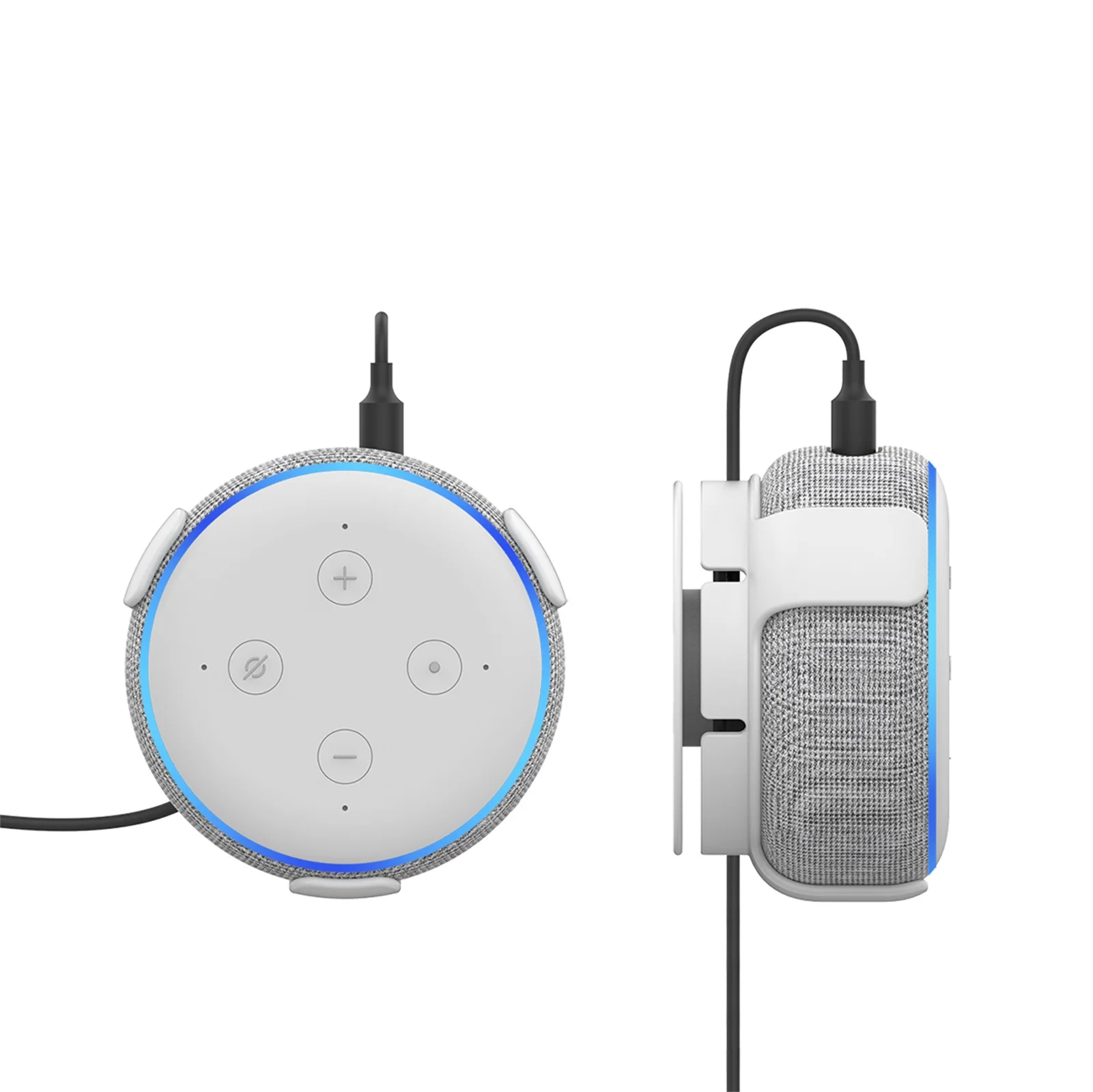 2個セット】Amazon Echo Dot 第3世代 ライティングレール取付ユニット