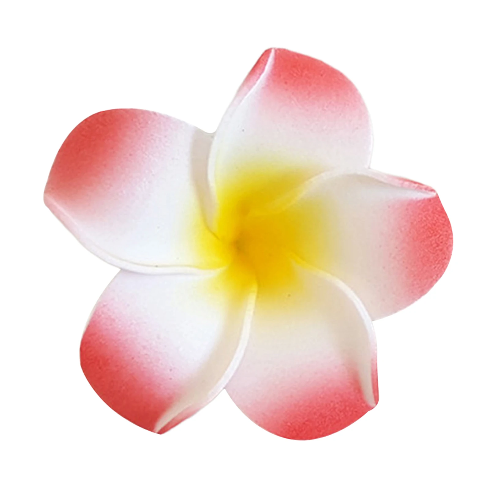 5 Pezzi Plumeria Flower Clips Accessori Per Capelli Con Barrette Dettagliate Realistiche Per Ragazze
